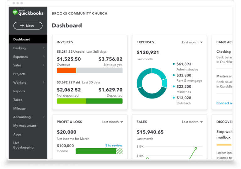 Quickbooks for Nonprofits - Nonprofit Accounting Software Solutions for Your Organization