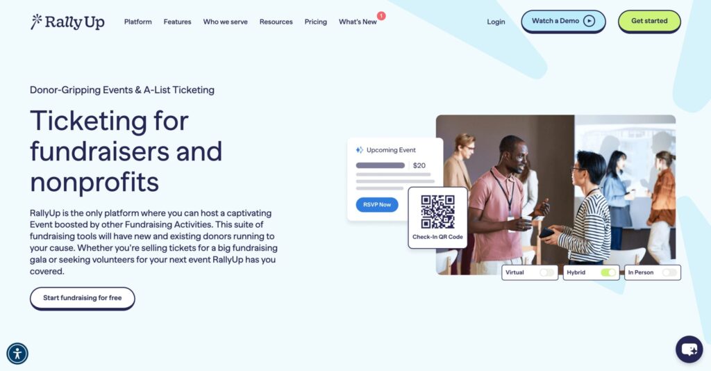 9 Best Nonprofit Event Software Platforms 2 Online Ticketing Solutions for Fundraising RallyUp