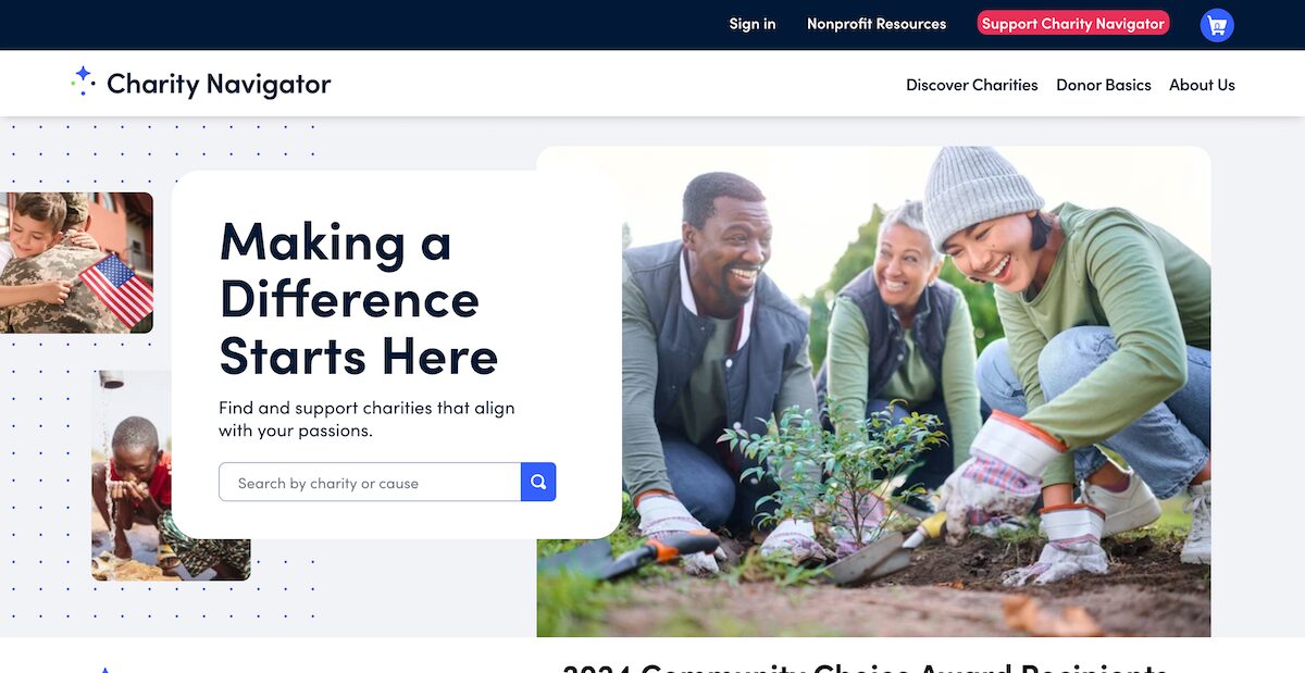 34 Amazing Nonprofit Website Designs 30 Charity-Ratings-and-Donor-Resources-Charity-Navigator