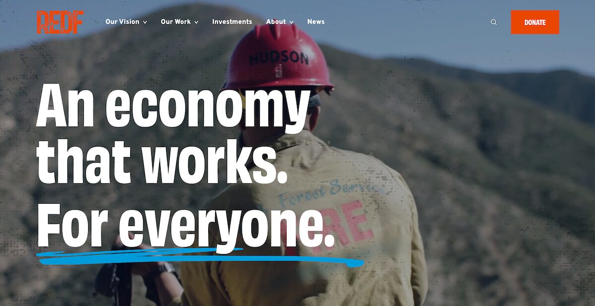 34 Amazing Nonprofit Website Designs 16 REDF
