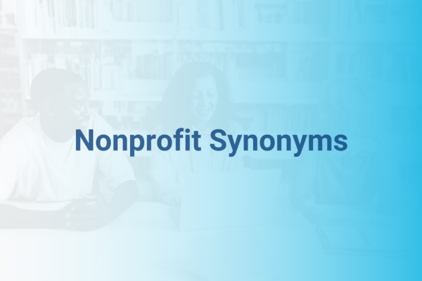 Nonprofit Synonyms