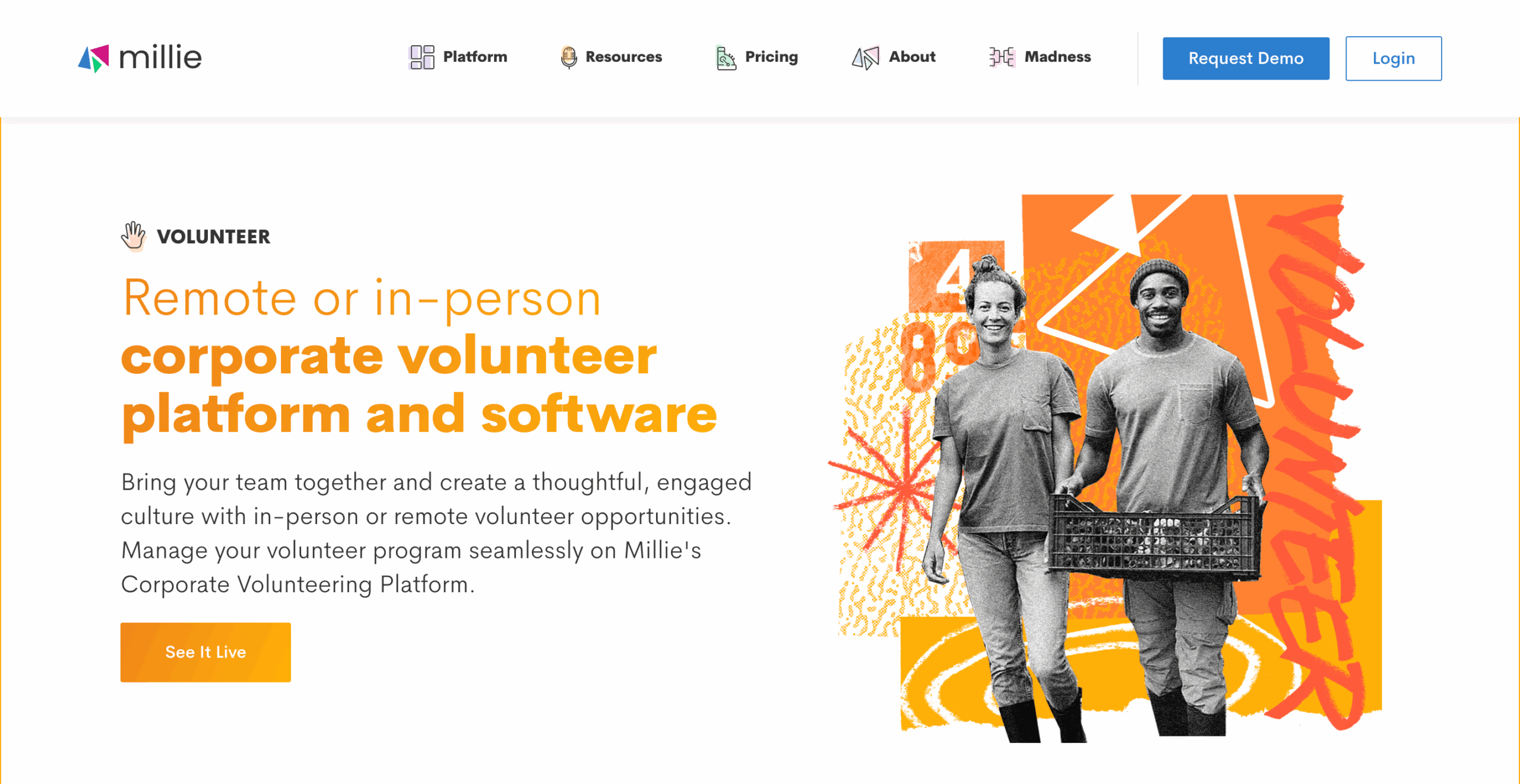 Millie - Volunteer Management Software Tools for Nonprofits