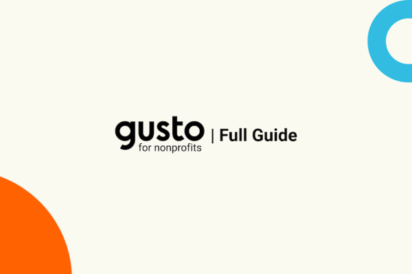 Gusto for nonprofits full guide