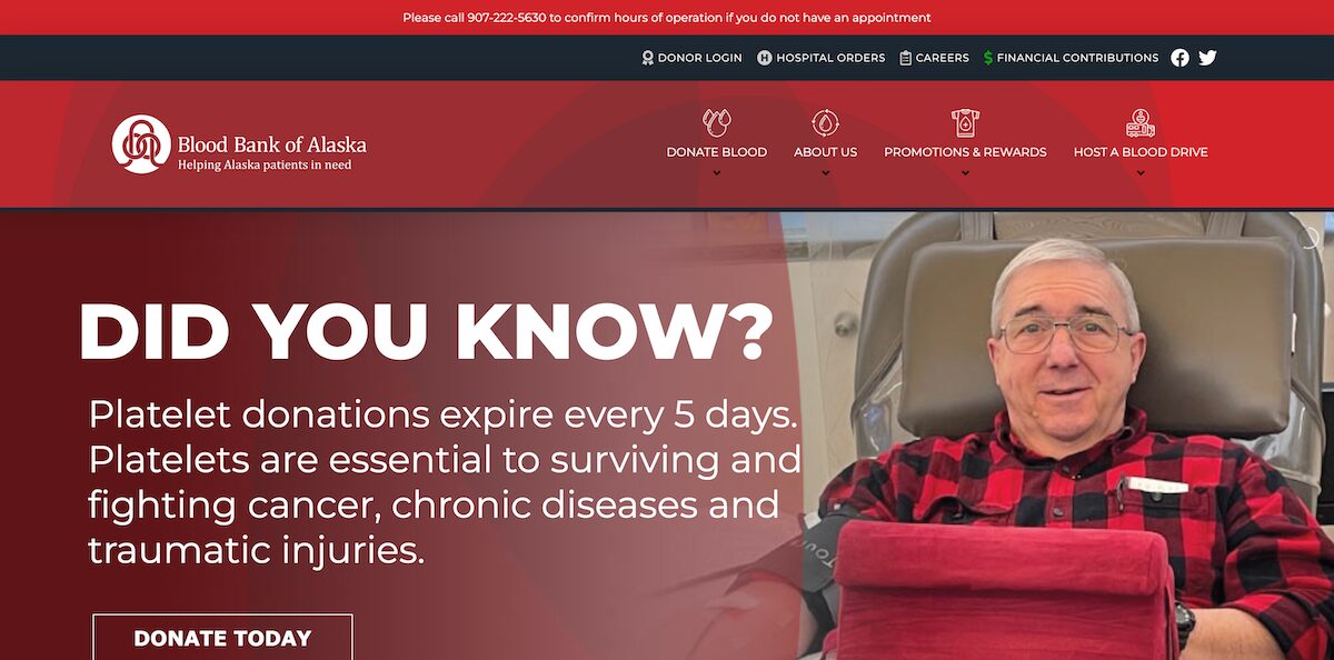 12 Alaska Nonprofits Making a Difference in the Last Frontier 9 Blood Bank of Alaska