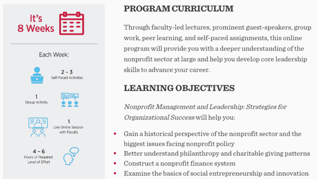 nonprofit management courses