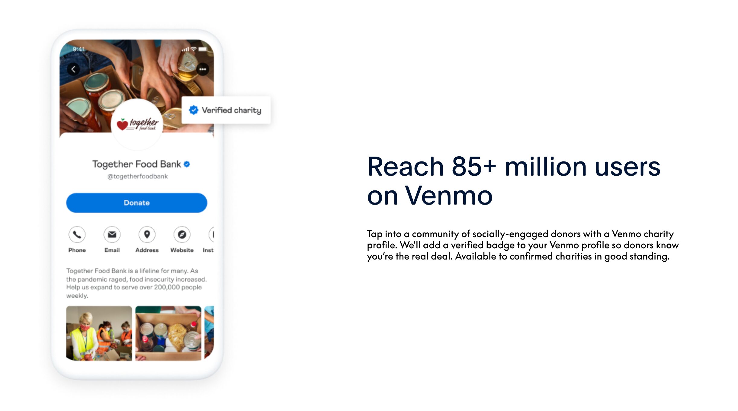 Venmo for Nonprofits - Get verified