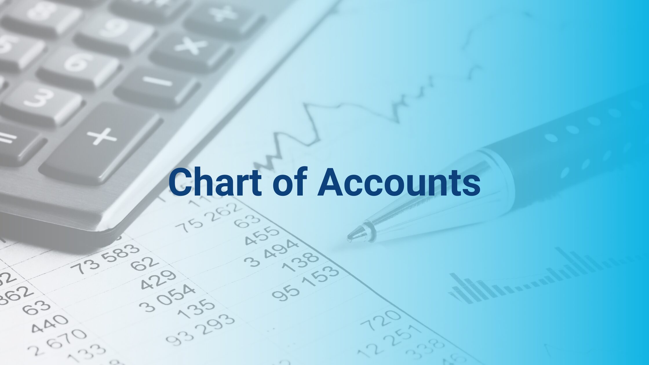 Chart of Accounts