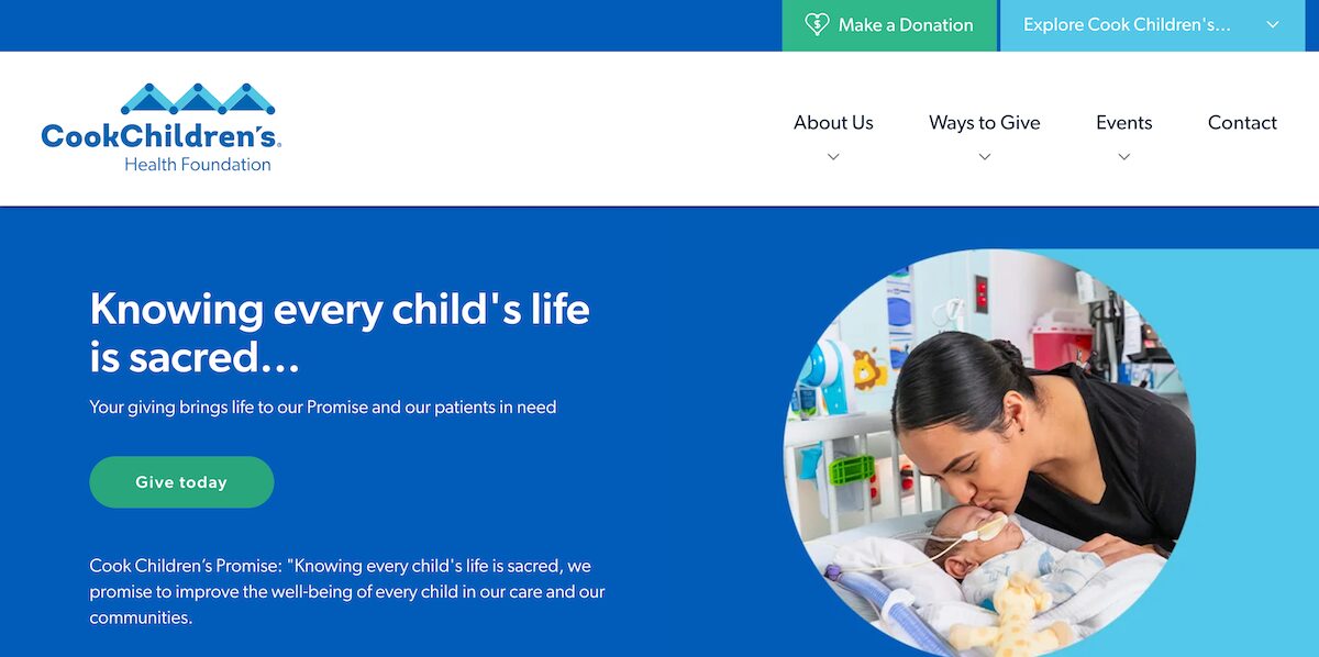 11 Fort Worth Nonprofits Transforming Communities 9 Cook-Children-s-Health-Foundation