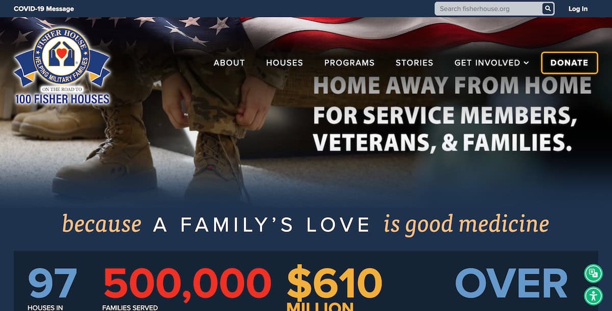 14 Inspiring Nonprofit Veteran Organizations 3 Home-Fisher-House-Foundation