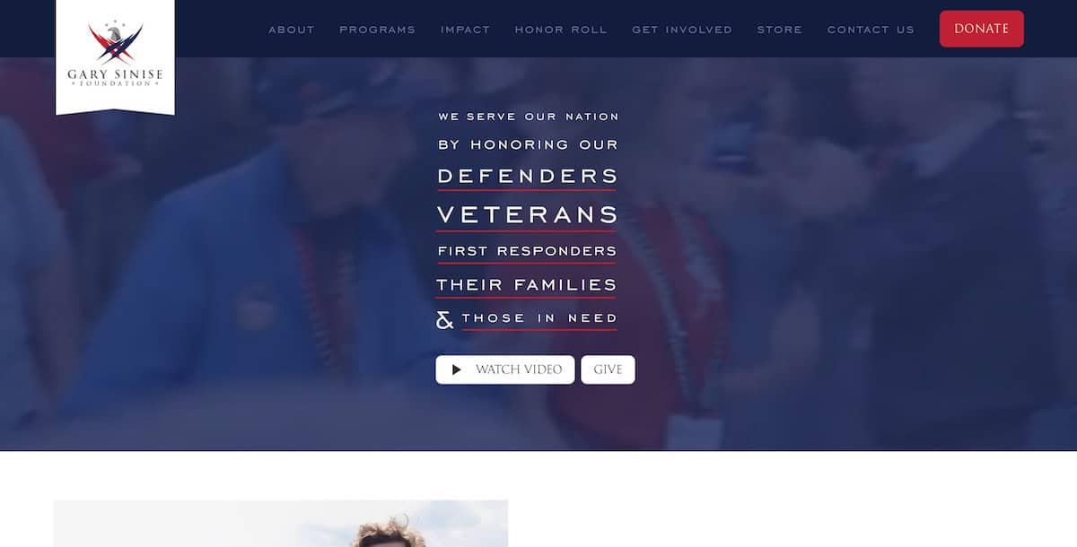 14 Inspiring Nonprofit Veteran Organizations 14 Home-Gary-Sinise-Foundation