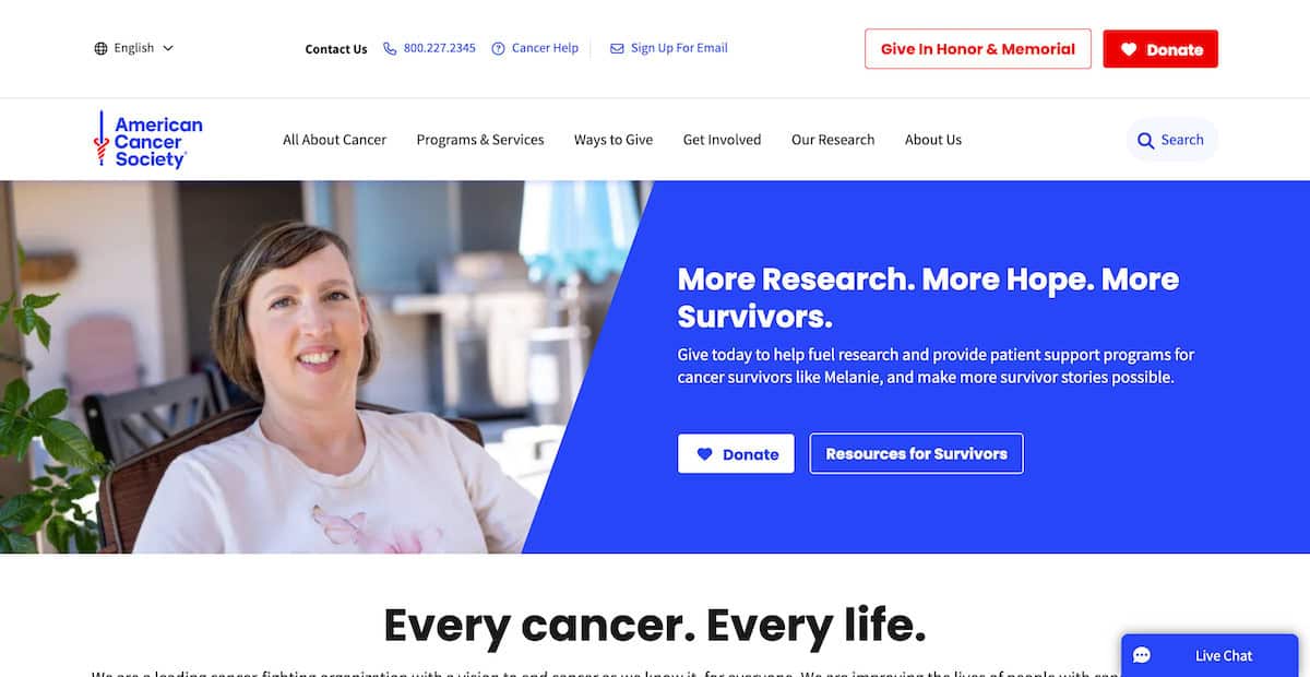 7 Lung Cancer Charities Dedicated to Research and Progress 7 Information-and-Resources-about-Cancer-Breast-Colon-Lung-Prostate-Skin-American-Cancer-Society