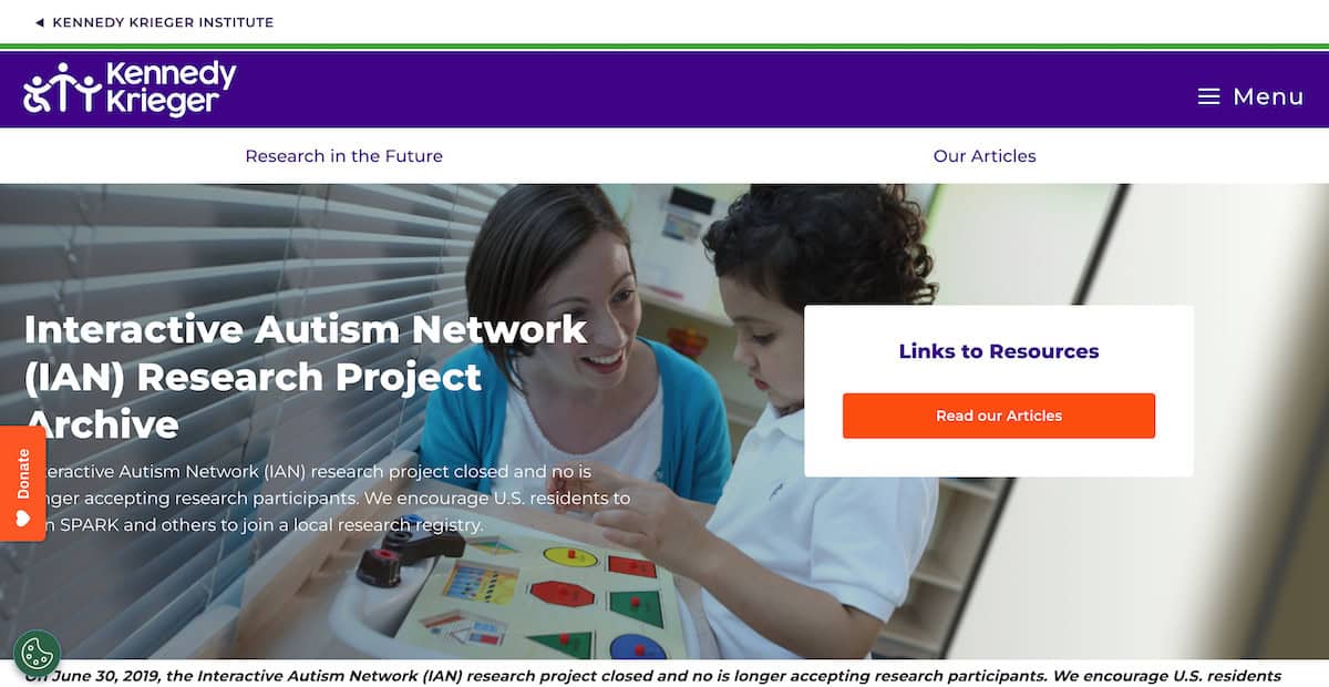 12 Amazing Autism Charities Supporting Their Local Communities 9 Interactive Autism Network (IAN)