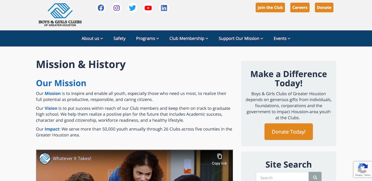 17 Houston Nonprofits Impacting the Local Community 14 Mission-History-Houston-Texas-USA