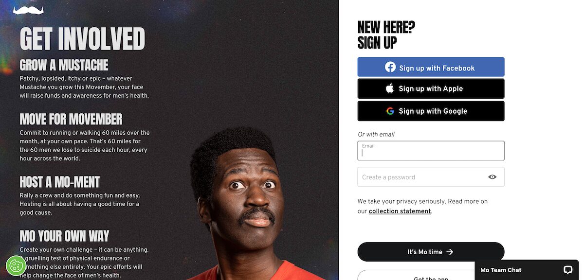 13 Nonprofit Marketing Examples to Inspire Your Strategy 4 Movember's Personalized Fundraising