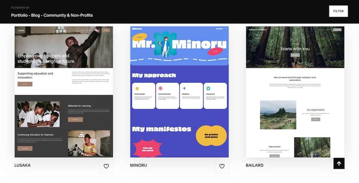 10 Best Nonprofit Website Builders 2 Squarespace - Best Nonprofit Website Builders