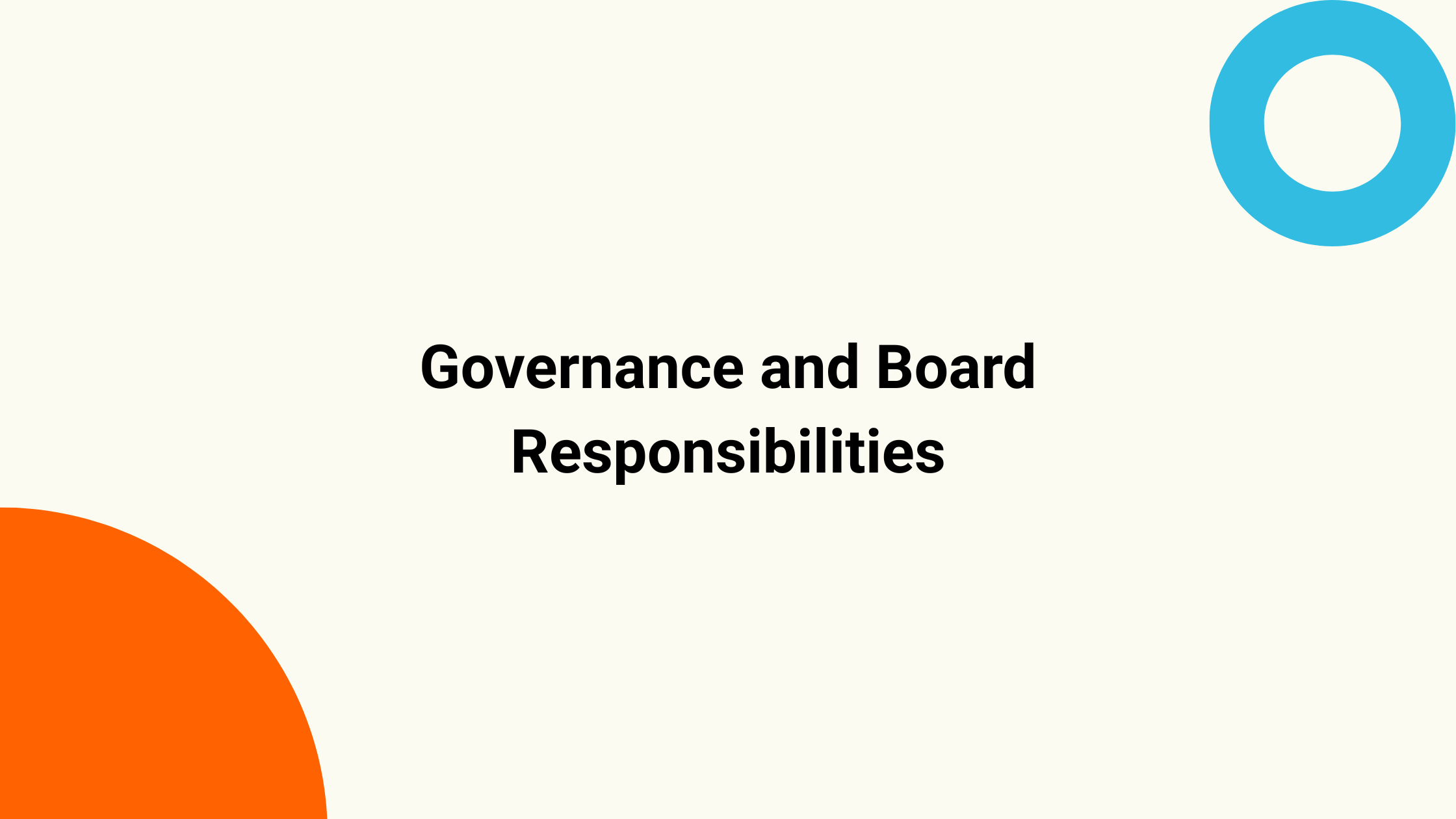 Nonprofit Compliance Checklist - Board Responsibilities
