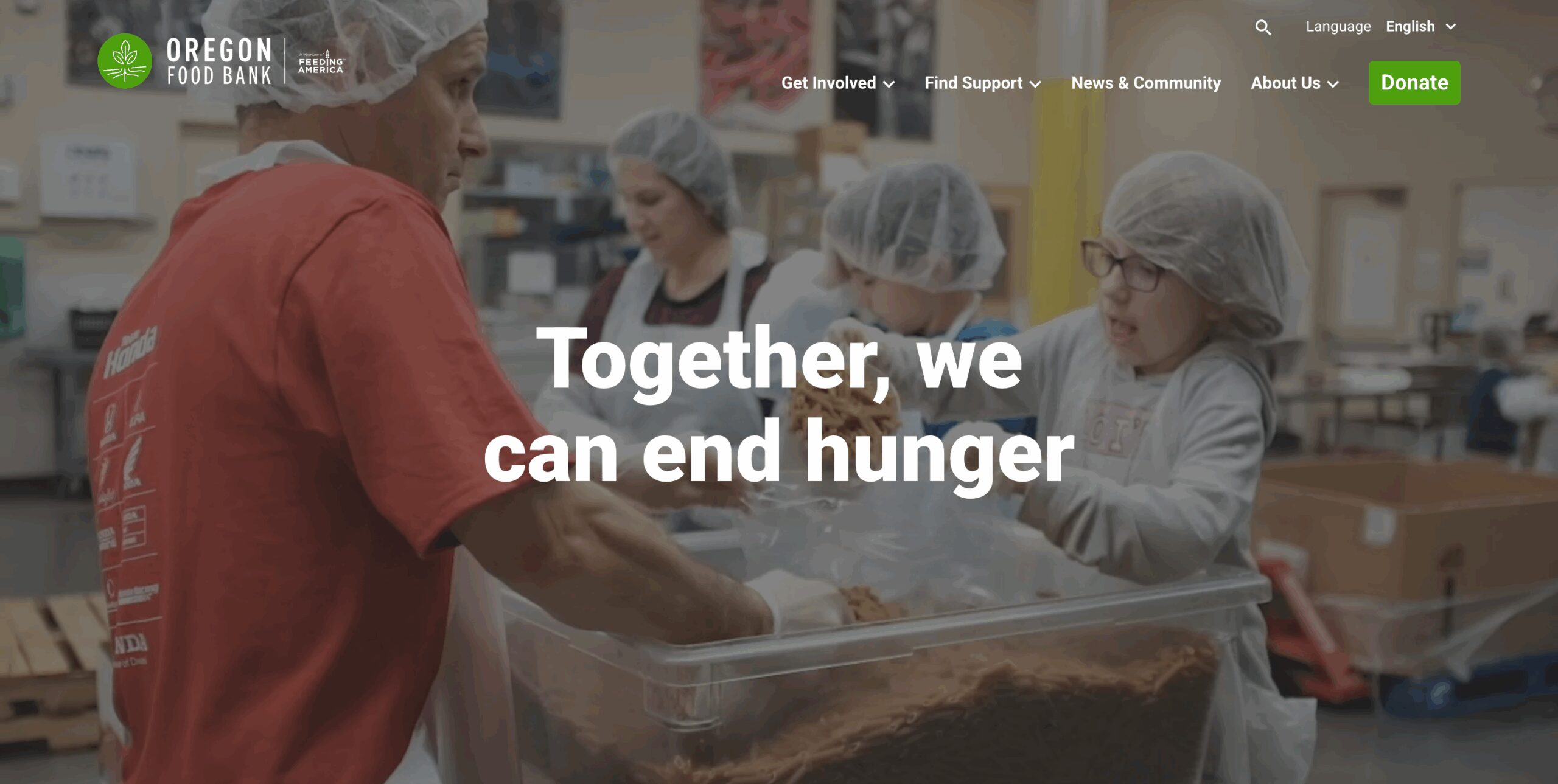 Oregon Food Bank - Portland Nonprofits