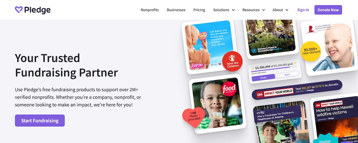 15 Free Nonprofit Software Tools 3 Pledge- Innovative Fundraising for Nonprofits -