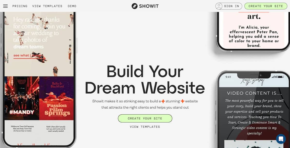 10 Best Nonprofit Website Builders 3 Showit - Best Nonprofit Website Builders