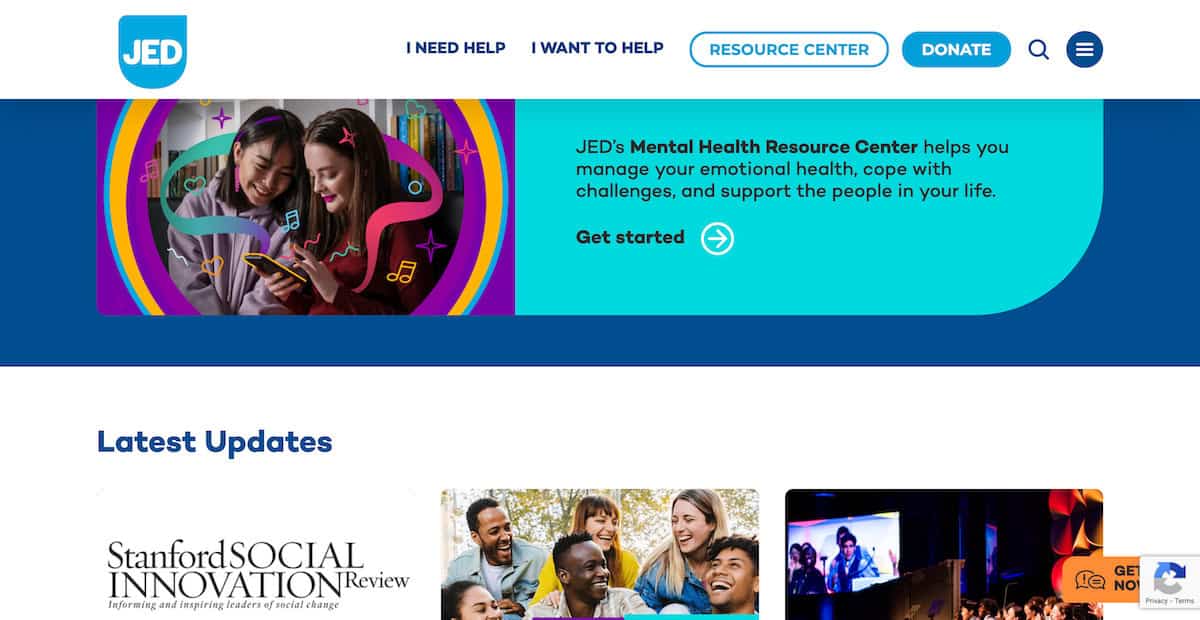 13 Impactful Mental Health Nonprofits Affecting Lives Everyday 9 The-Jed-Foundation
