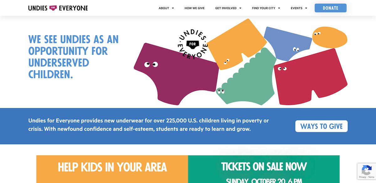 17 Houston Nonprofits Impacting the Local Community 15 Undies-for-Everyone-Providing-Pairs-to-Kids-in-Need