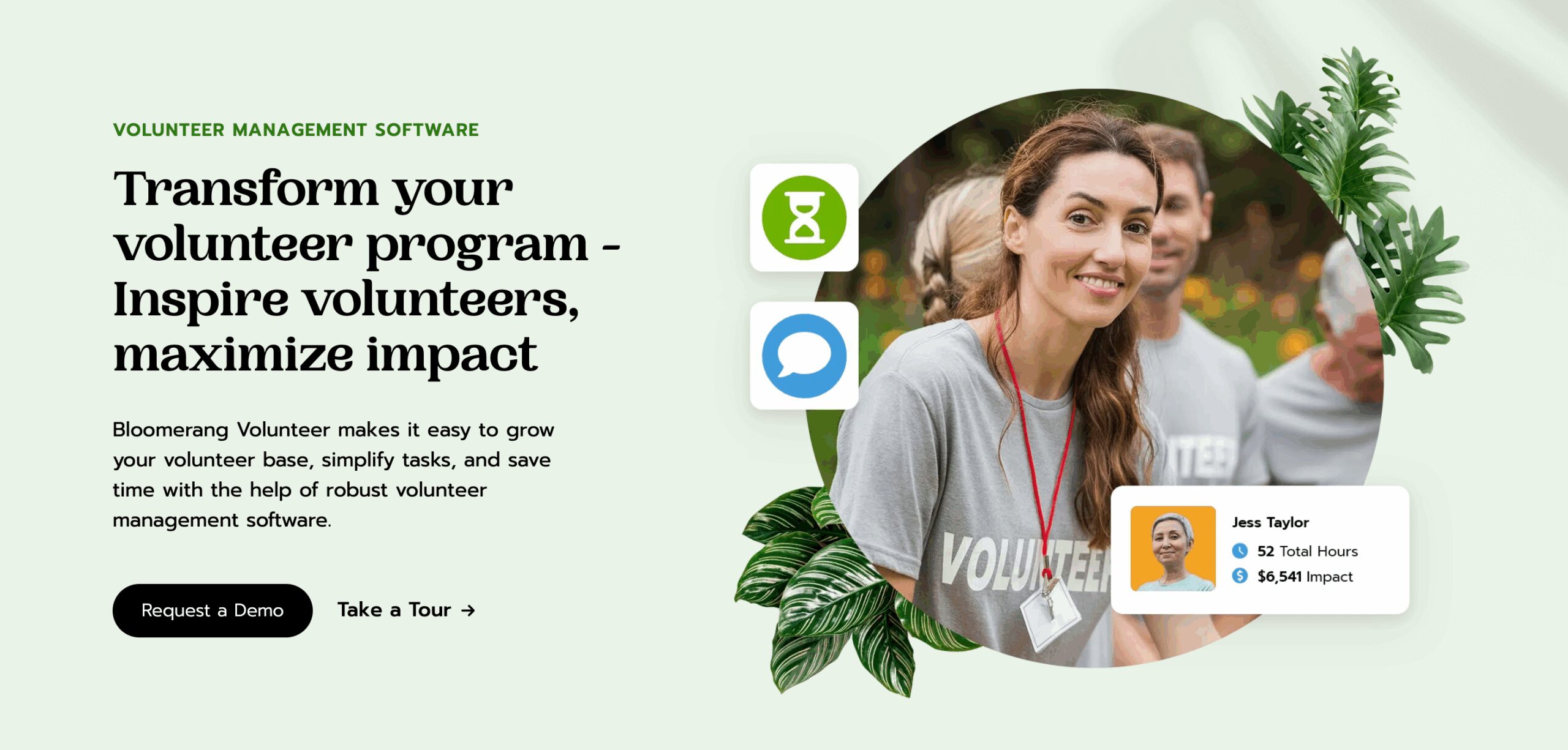 Bloomerang Volunteer - Volunteer Management Software