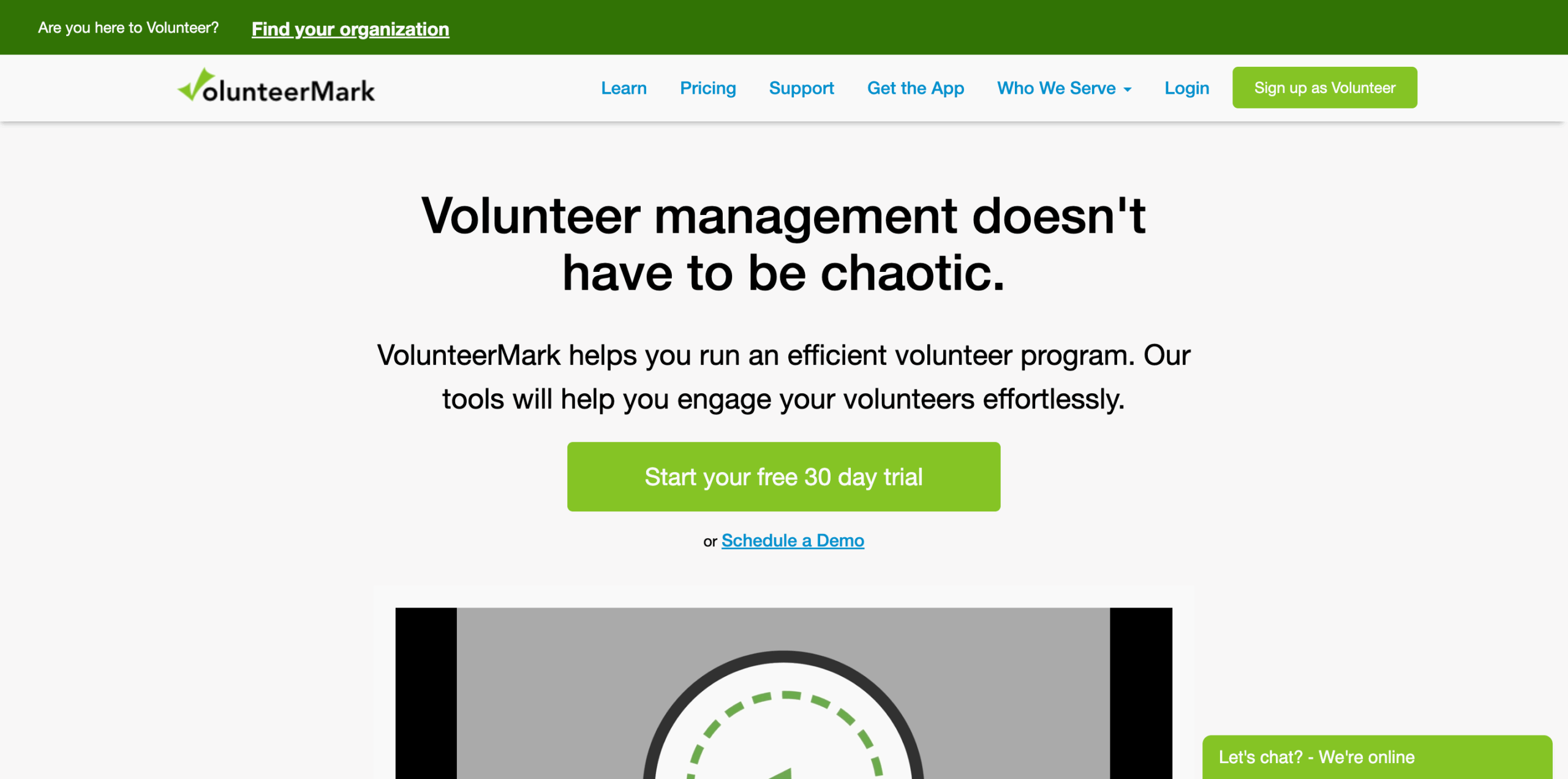 Volunteer management doesn't have to be chaotic