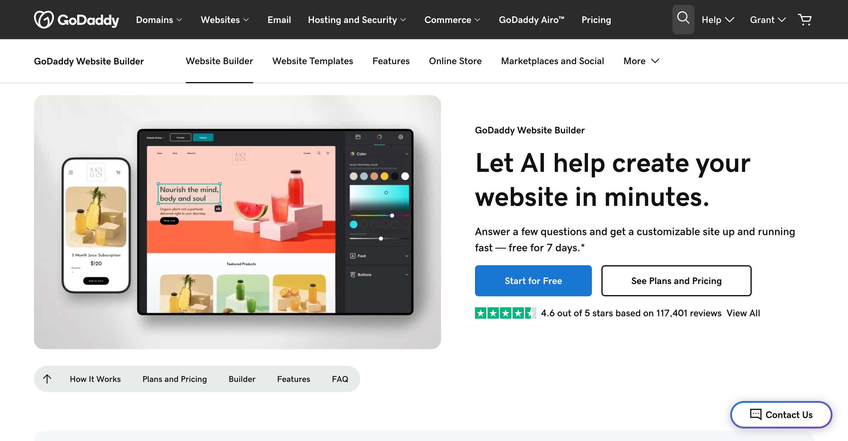 10 Best Nonprofit Website Builders 9 Godaddy Websites