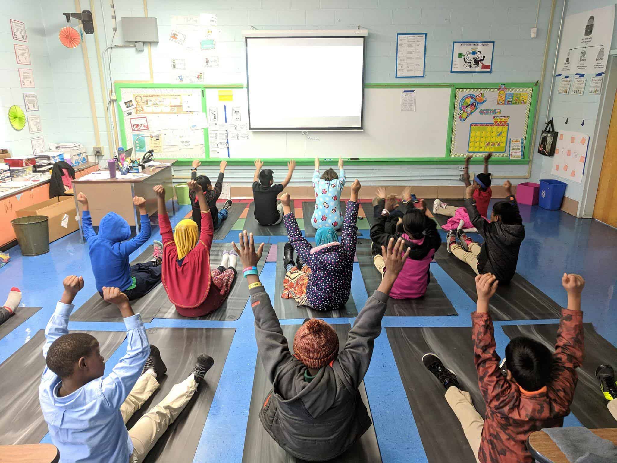 Yoga Foster has Empowered Yoga To Classrooms All Across America